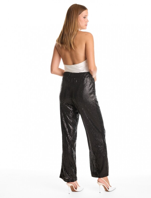 Pantalon Lentejuelas NEGRO