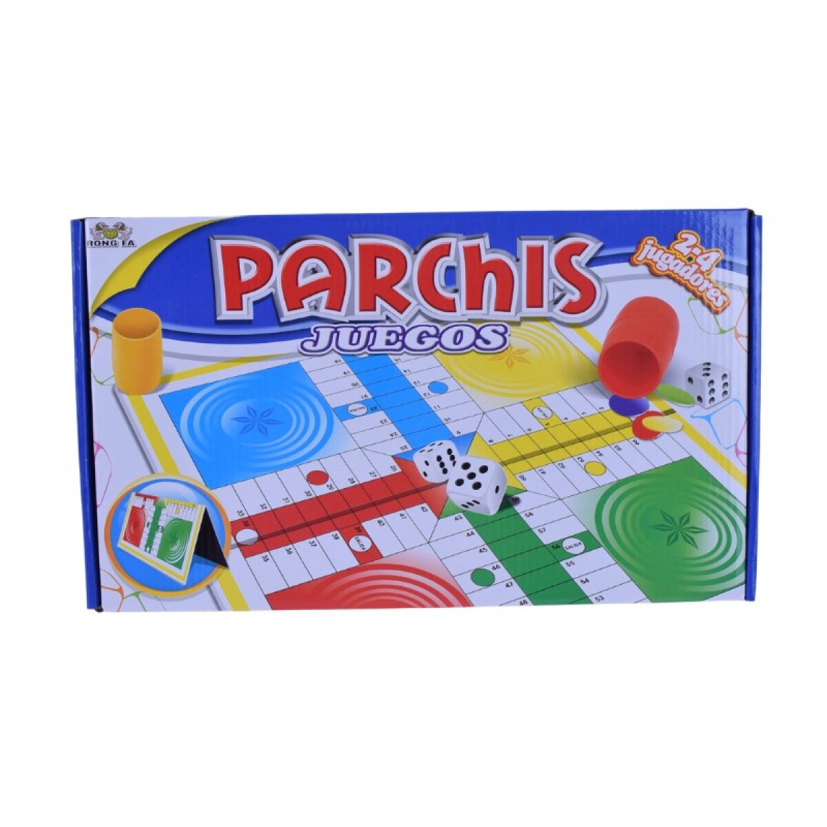 OUTLET Juego en caja PARCHIS 40x23cm - Outlet Juego En Caja Parchis 40x23cm 