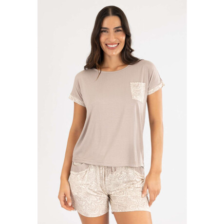 Solange Pijama Beige