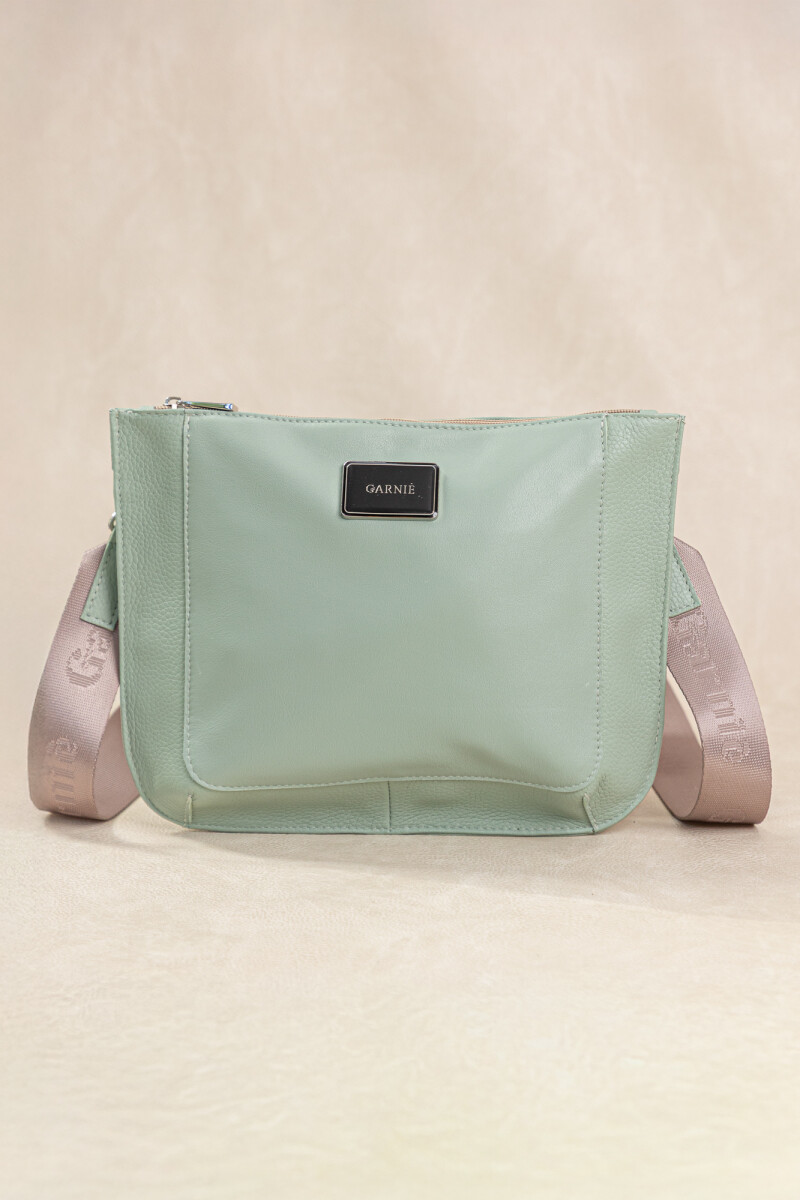 Bandolera Laura - Verde Agua 