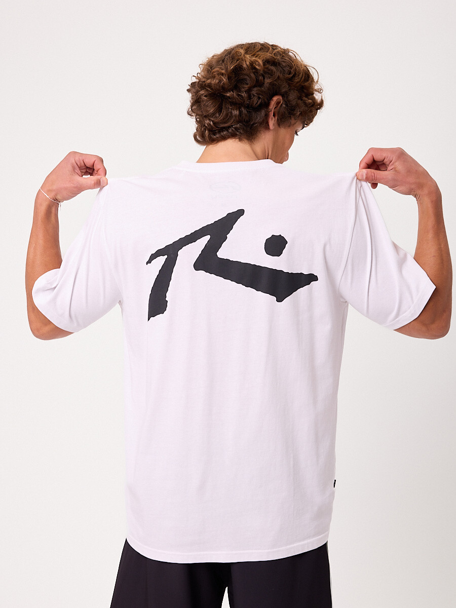 T-SHIRT KYLE S27 RUSTY - Blanco 