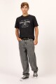 REMERA SOUTH RUNNER TEE J-negro