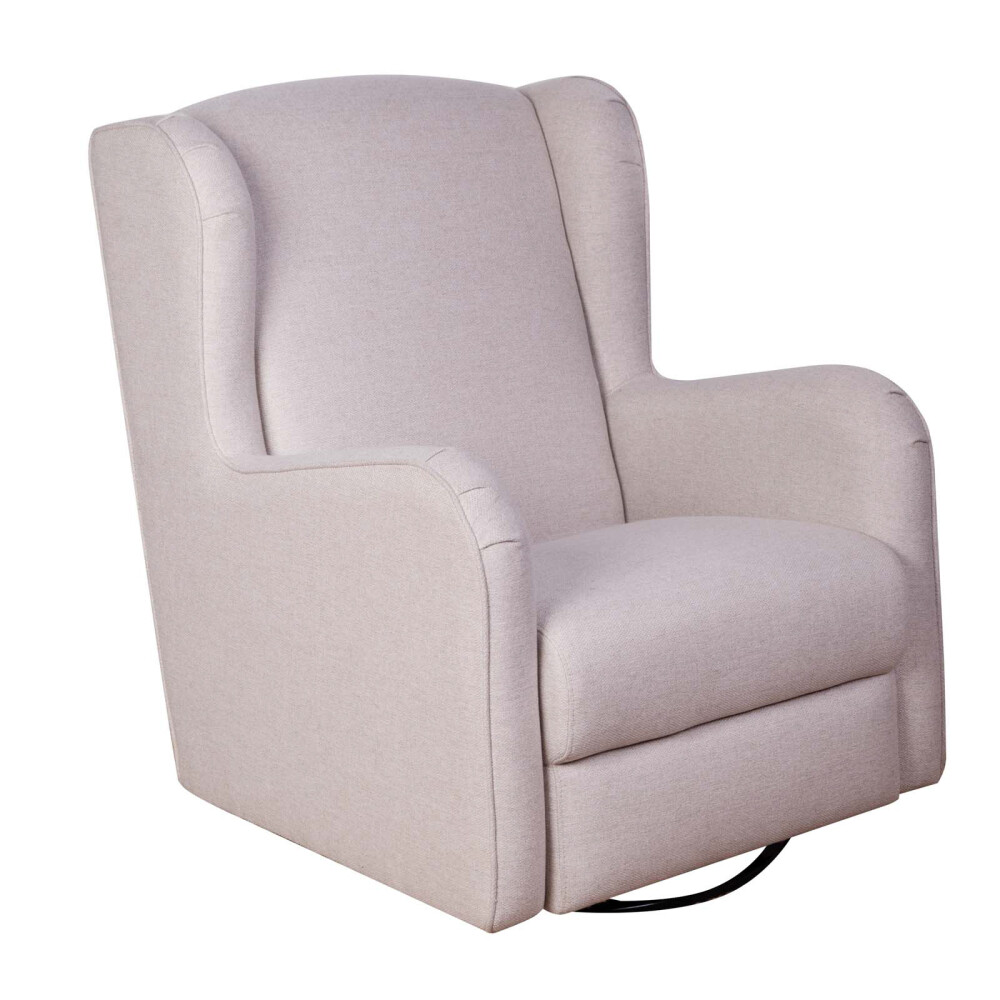 BUTACA MECEDORA 1 CUERPO TELA NATURAL-BEIGE VERSALLES BEIGE