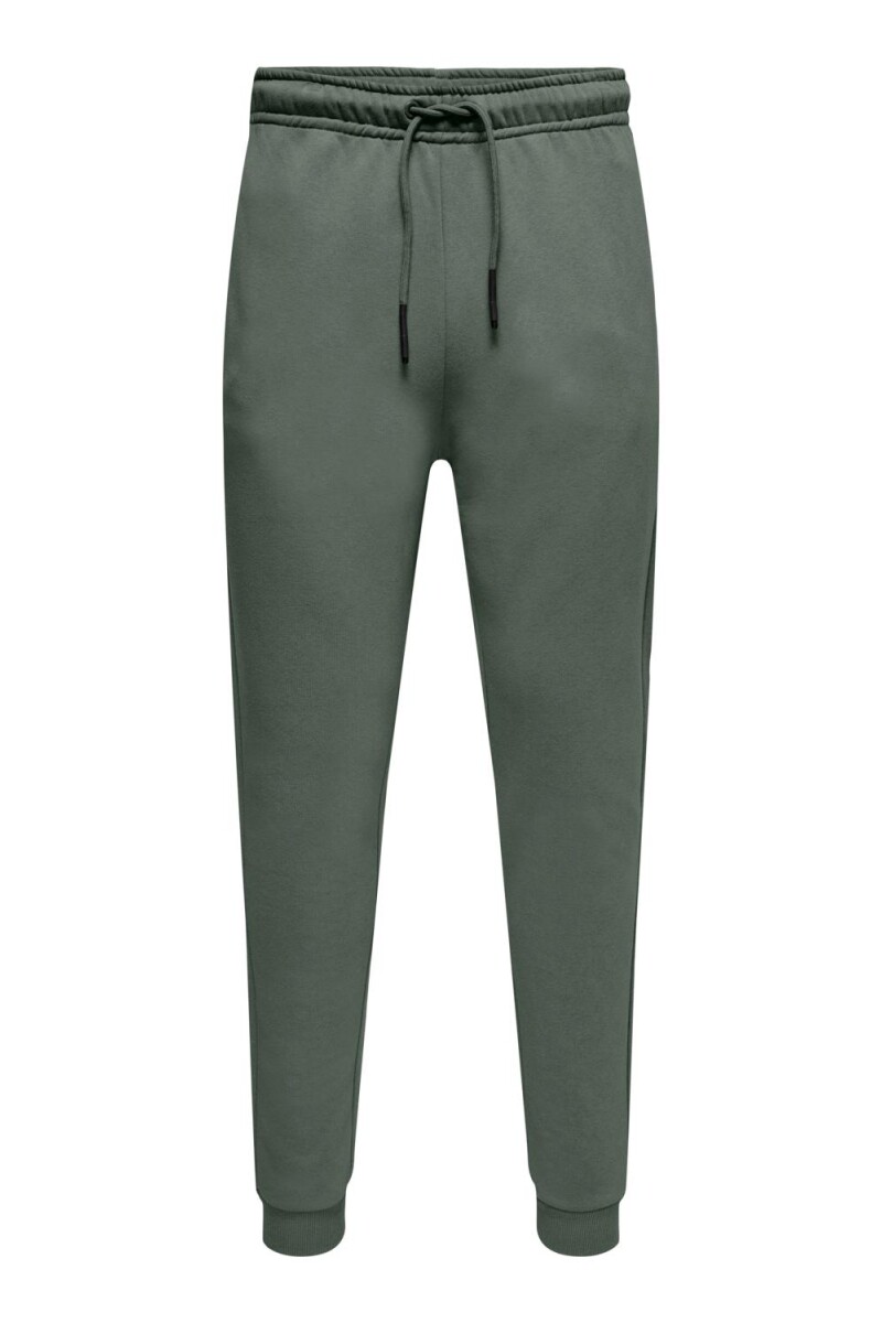 Pantalon Jogger. Cintura Ajustable Castor Gray