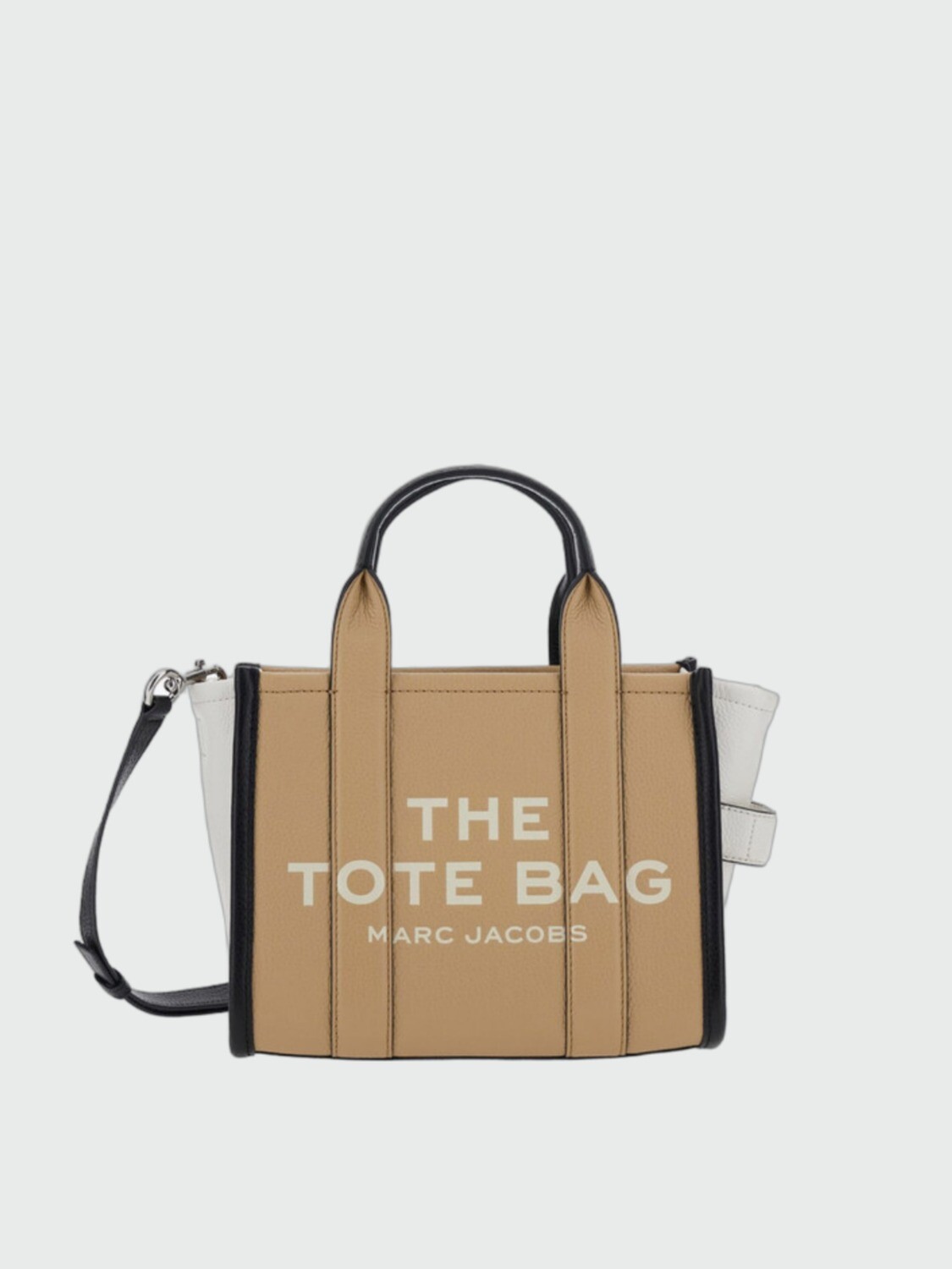 MARC JACOBS - THE SMALL LEATHER TOTE BAG Rayas