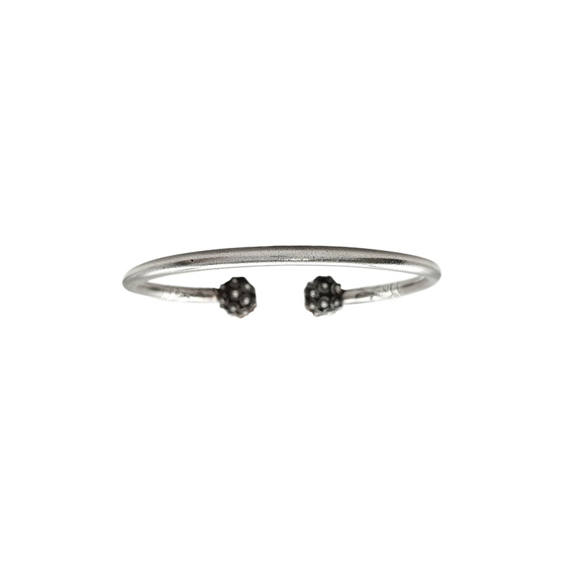 Brazalete tailandes Picún fino-Plata 925-Sin Piedra-BR3018 sinpiedra
