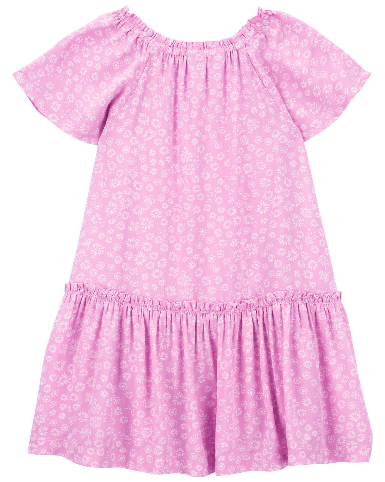 Vestido de viscosa Ecovero diseño floral Vestido de viscosa Ecovero diseño floral