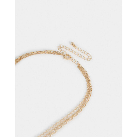 Collar Multicadena Lucky Dorado