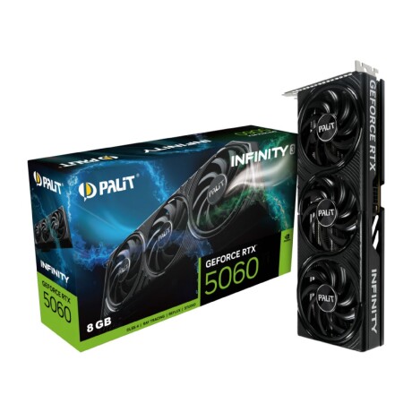 Tarjeta Palit Geforce Rtx 5060 Infinity 3 8GB DDR7 001