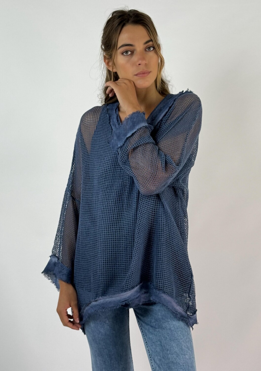 TOP AMAPOLA AZUL — Panthai