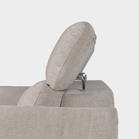 Sofá Matteo - Tela Microfibra - 2 cuerpos 315-3 (Beige)