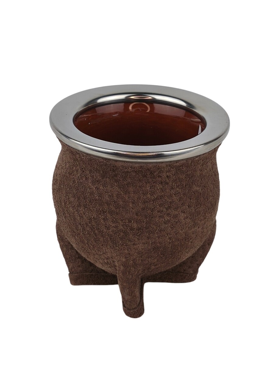 Mate Ceramica pecari - Chocolate 