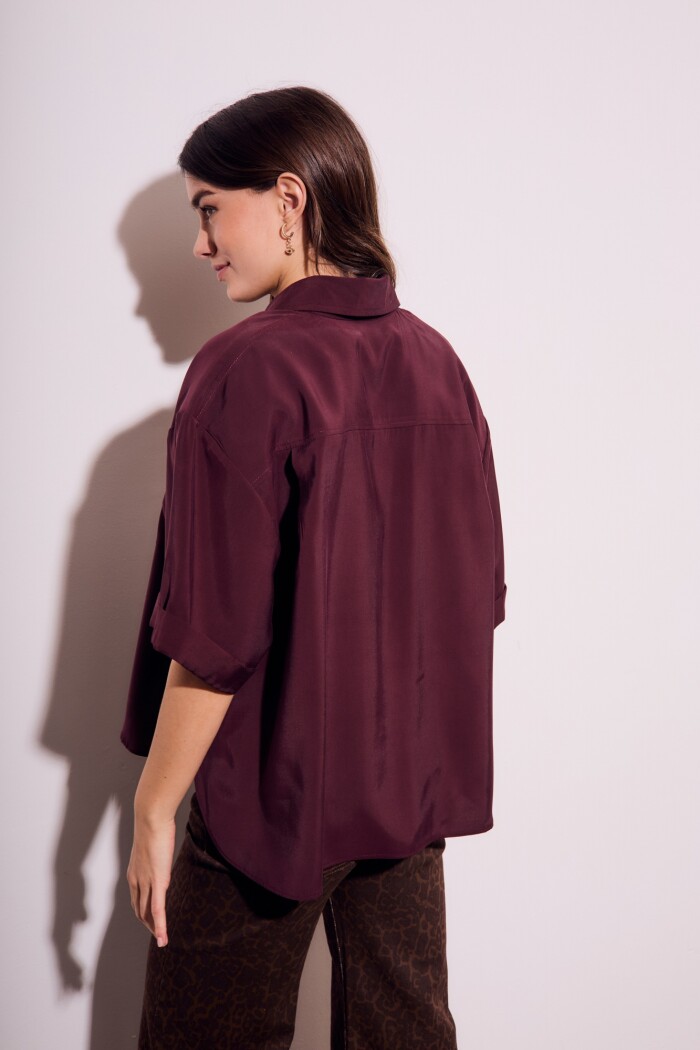 Camisa Berenjena