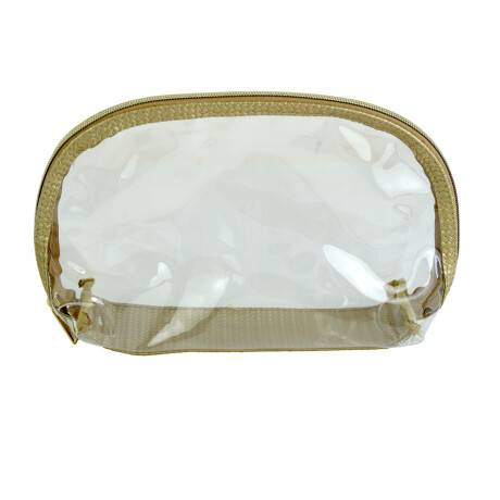 COSMETIQUERO SEMICIRCULO X2PCS TRANSP COSMETIQUERO SEMICIRCULO X2PCS TRANSP