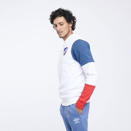 Buzo Unisex Nacional Hombre Blanco, Rojo, Arena