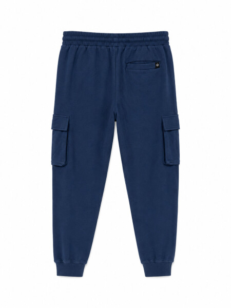PANTALON NEW DETOR CARGO AZUL OSCURO