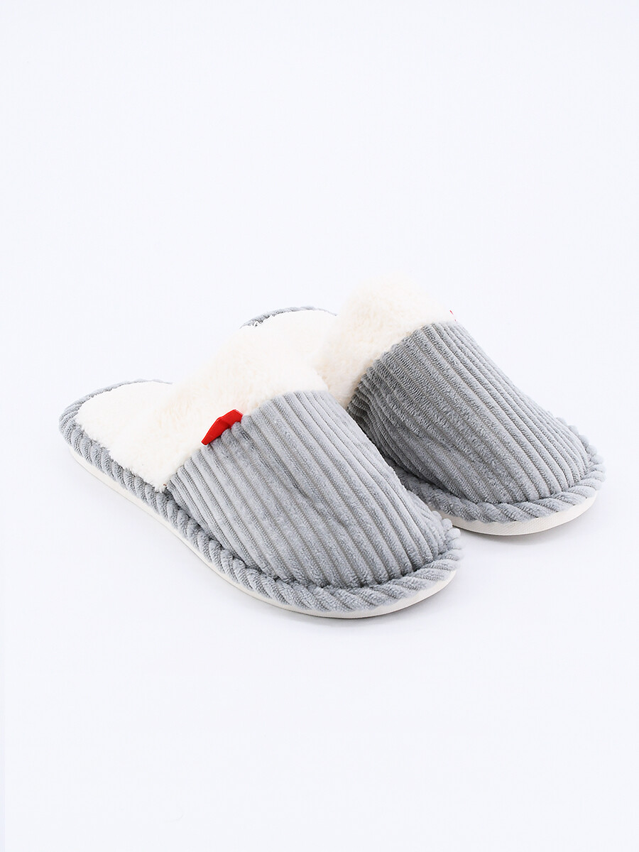 PANTUFLA JULES - GRIS CLARO 