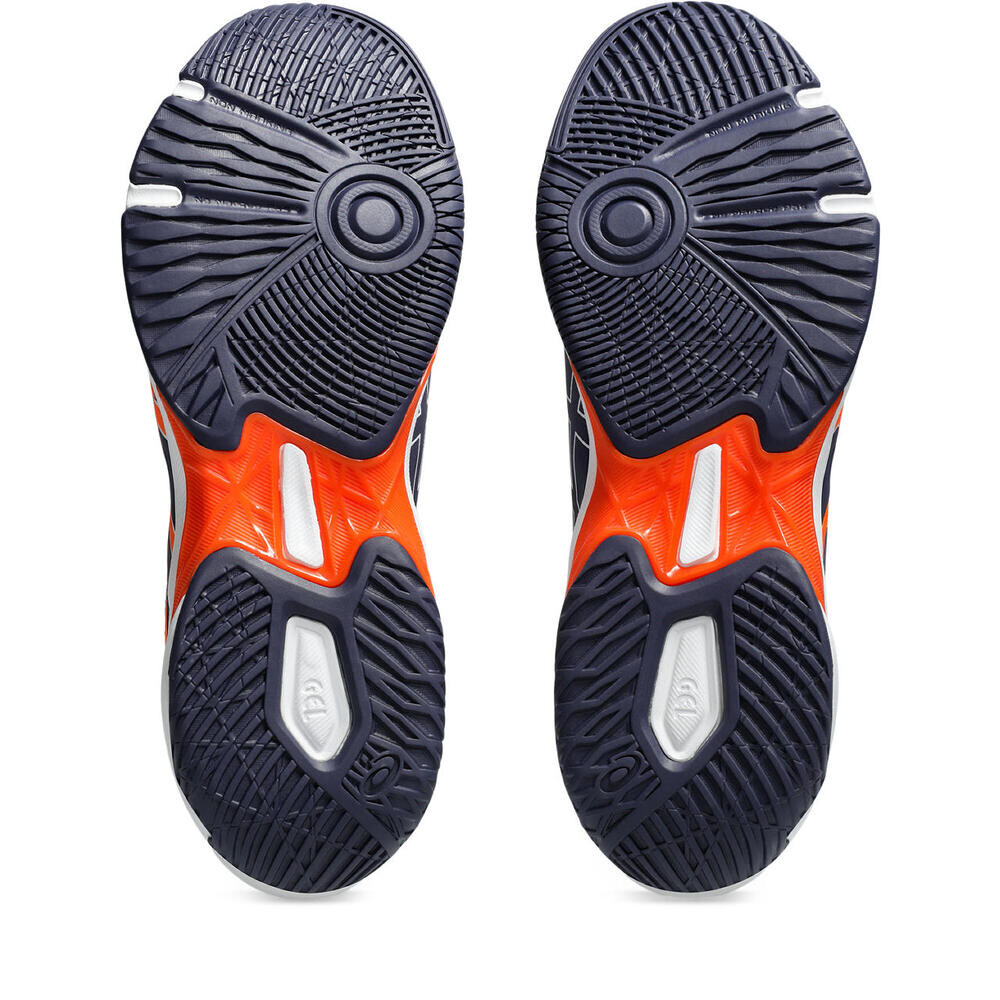 GEL Rocket 11 - Hombre Indigo Fog/nova Orange