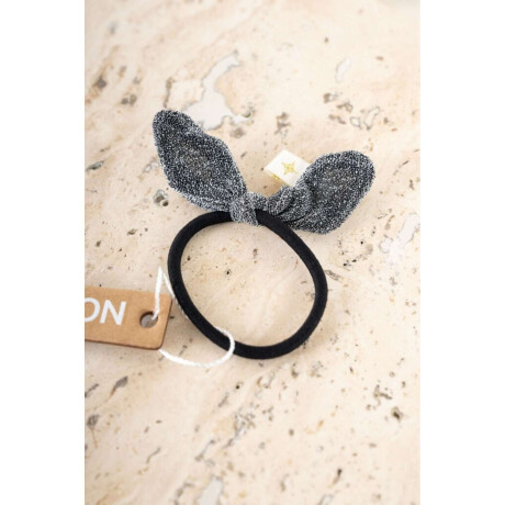 Gomita Moña Lurex Plata