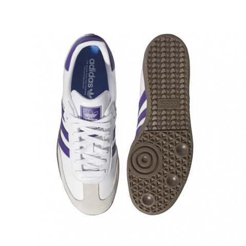 Championes adidas Samba ADV White/blue