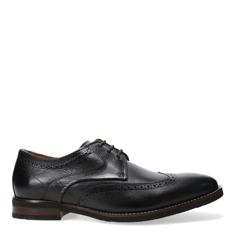 Zapato de Hombre Democrata METROPOLITAN acordonado Negro