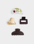 Broches Sets Con estampa Set De Broches - Combinacion Multicolor