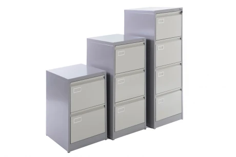 Fichero Metalico Archivador 2 Cajones Gris Fichero Metalico Archivador 2 Cajones Gris