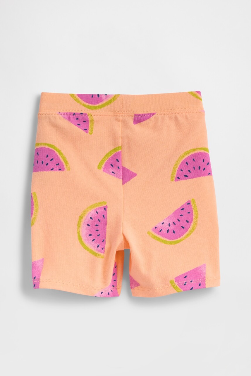 Calza Biker Toddler Niña Icy Orange