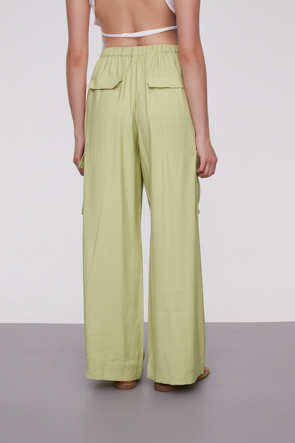 Pantalon Clamie Verde Oliva Claro