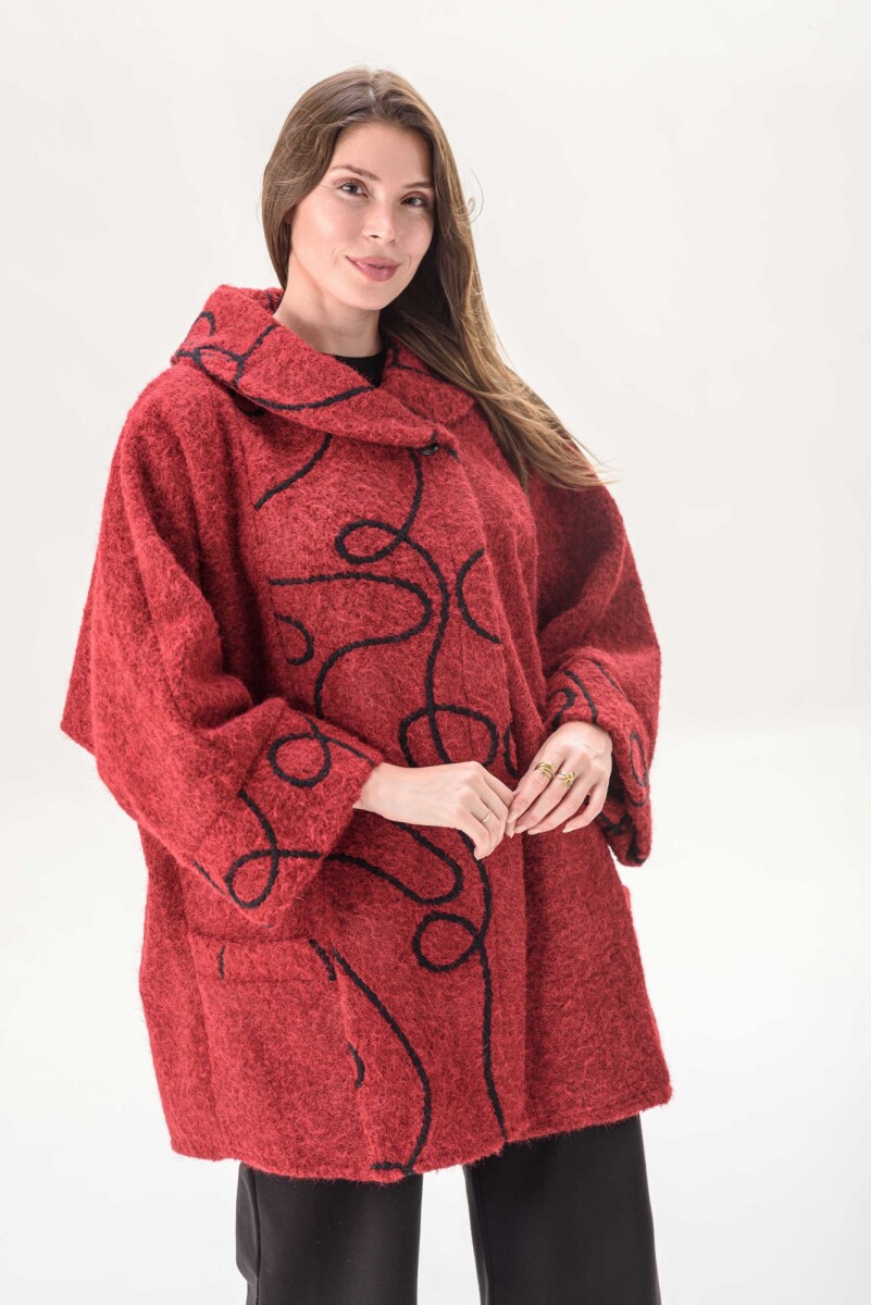 Chaqueta Noa - Bordó 