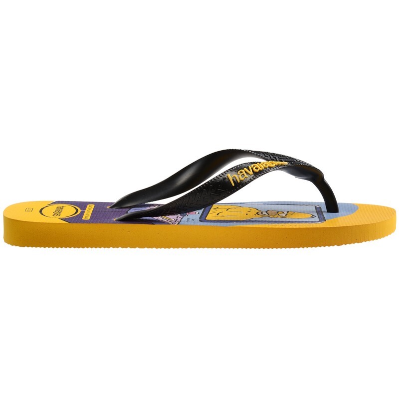 Ojotas Havaianas Simpsons Amarillo