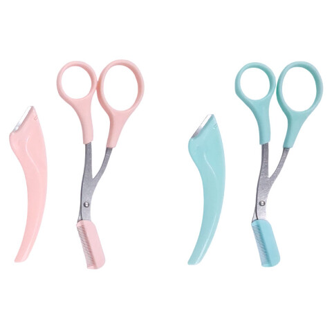 Tijera y perfilador navaja de cejas Tijera Y Perfilador Navaja De Cejas