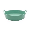 Ensaladera Selecta en cerámica con asas 30x29x9cm Verde