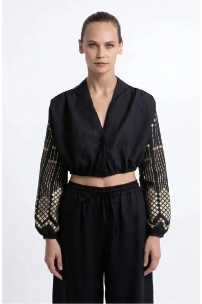 BLUSA GRAPE Negro