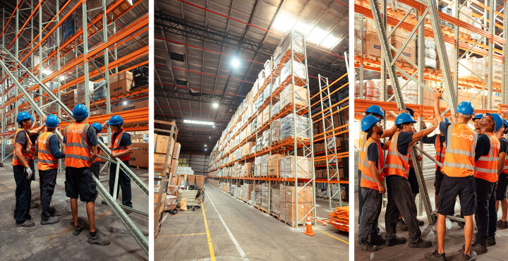 Caso de éxito selectivo porta pallet: Murchison Uruguay.