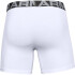 UA Charged Cotton 6in 3 Pack-RED WHT-100
