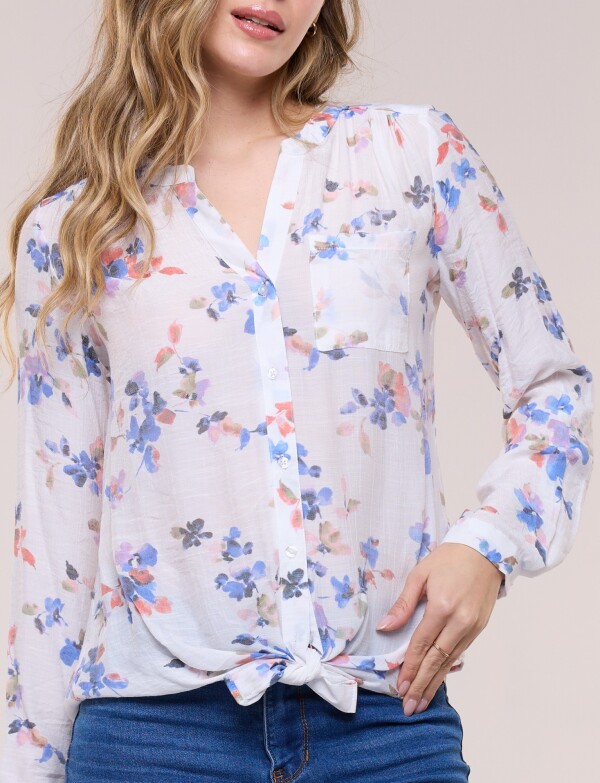 Blusa Nudo BLANCO/MULTI