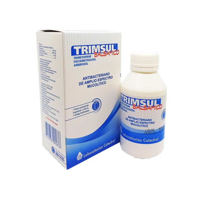 TRIMSUL BALS. JARABE FRASCO X 100 ML. única