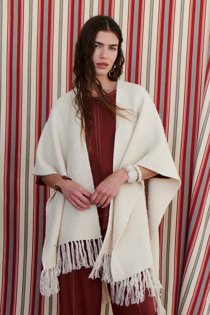 RUANA NATURAL NATURAL