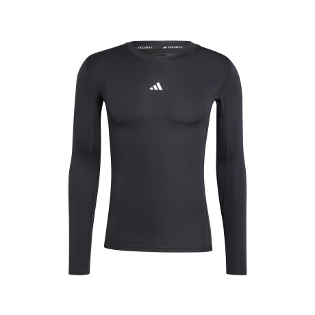 Remera Manga Larga adidas Techfit Compresion Black