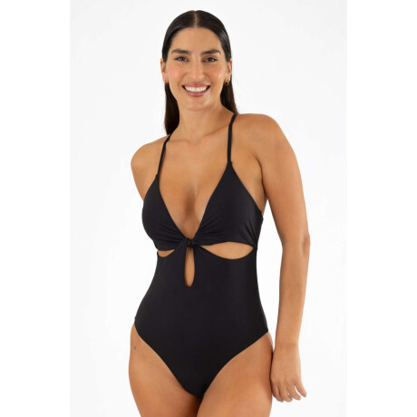 Malla mora liso Negro