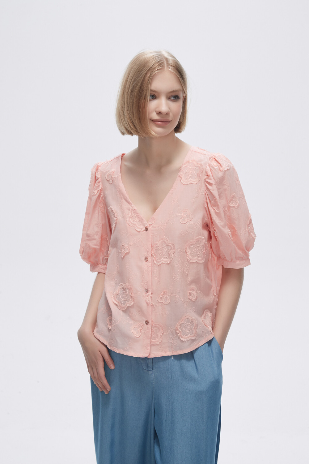 Blusa Boky Salmon