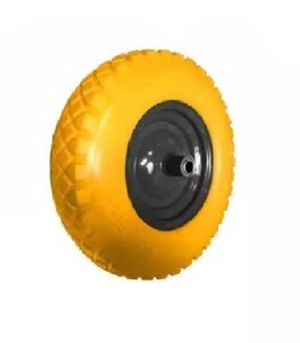 TOLSEN RUEDA SÓLIDA DE GOMA PU 16x4-8 PULGADAS 