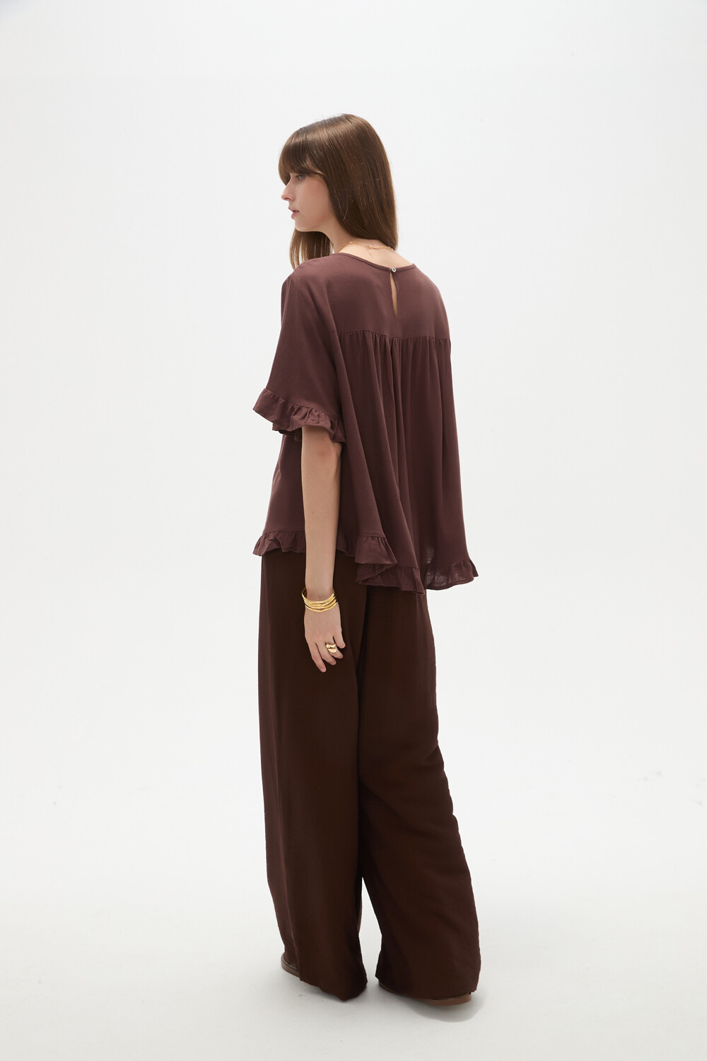 Blusa Abbas Chocolate