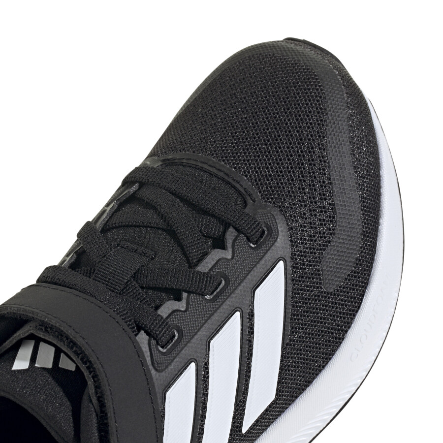 Championes de Niños Adidas Run Falcon 5 Negro - Blanco