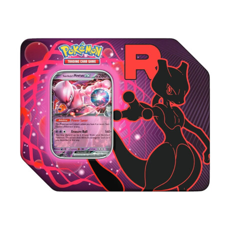 Pokémon Tin (Lata) - Team Rocket Mewtwo [Inglés] Pokémon Tin (Lata) - Team Rocket Mewtwo [Inglés]