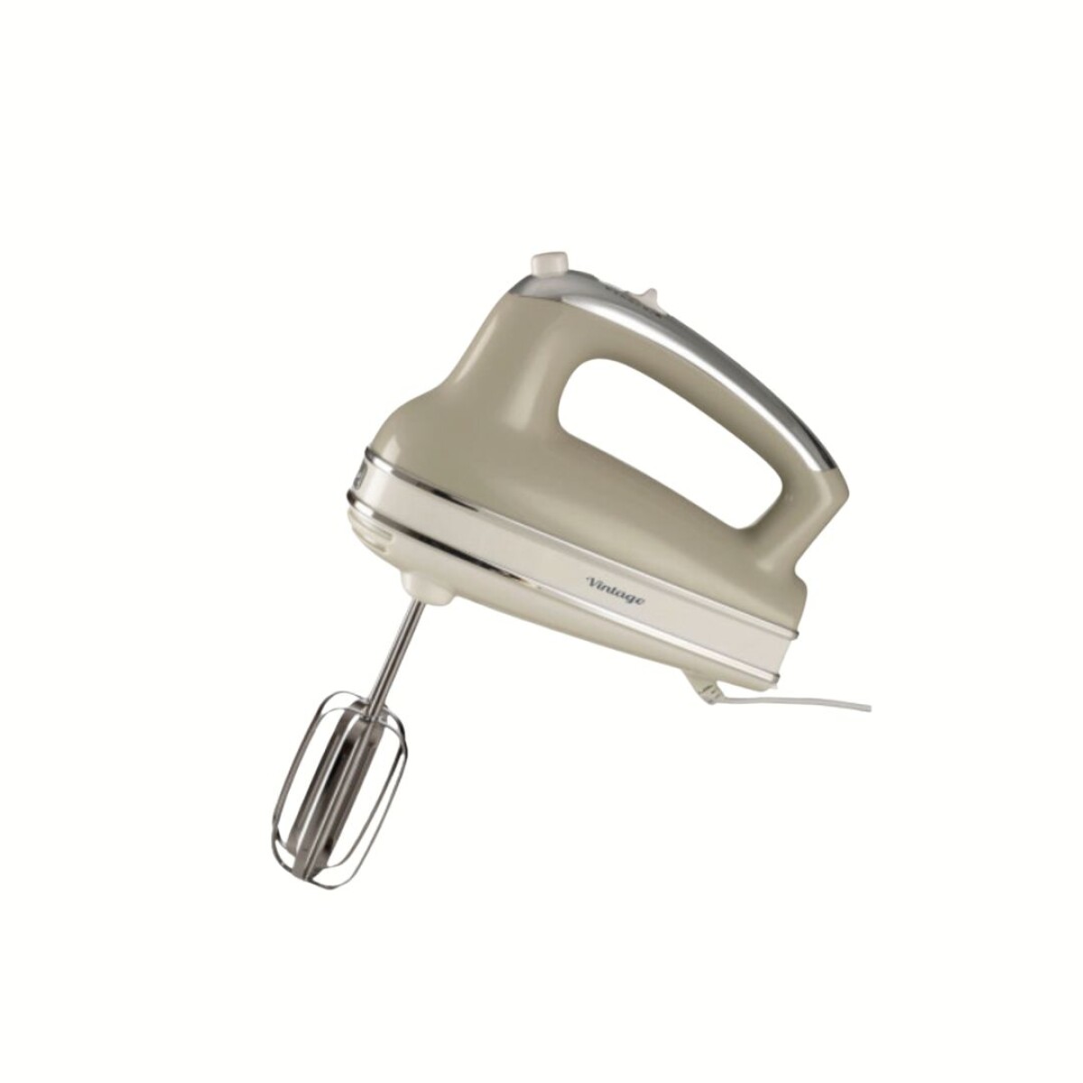 Batidora de Mano Vintage - Ariete - Potencia y Estilo Retro - Beige 