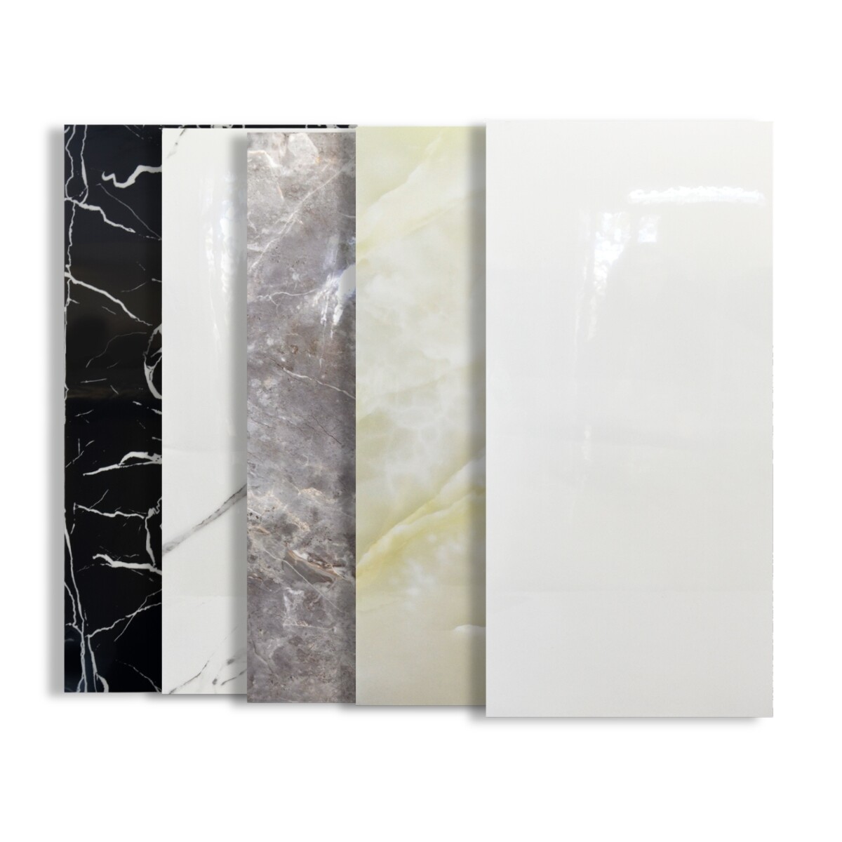 Set x10 placas autoadhesivas 30cm x 60cm x 2.2mm - BLANCO 
