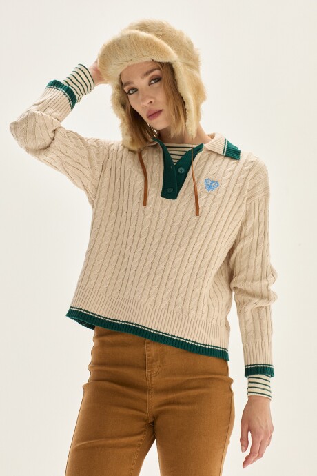 Sweater Amber Crudo