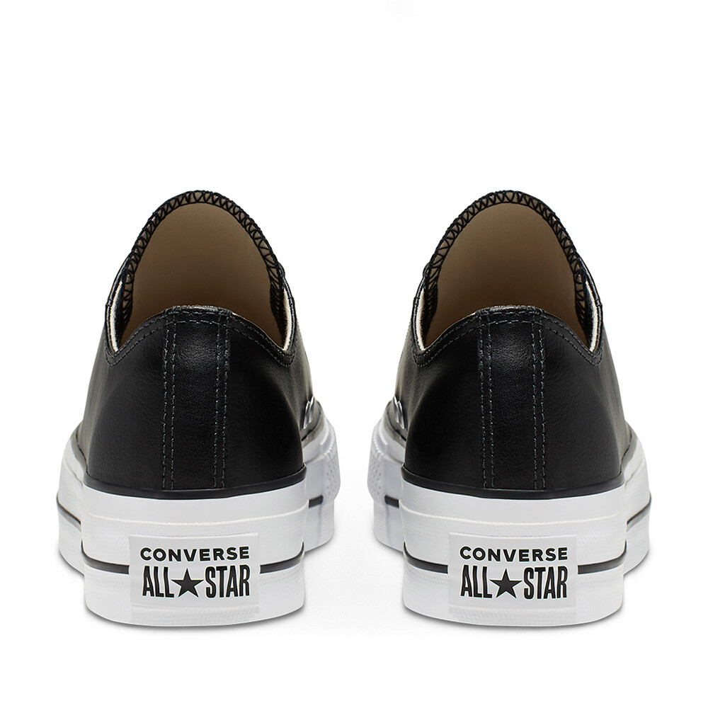 Ct As Platform Leather Ox - Mujer Black